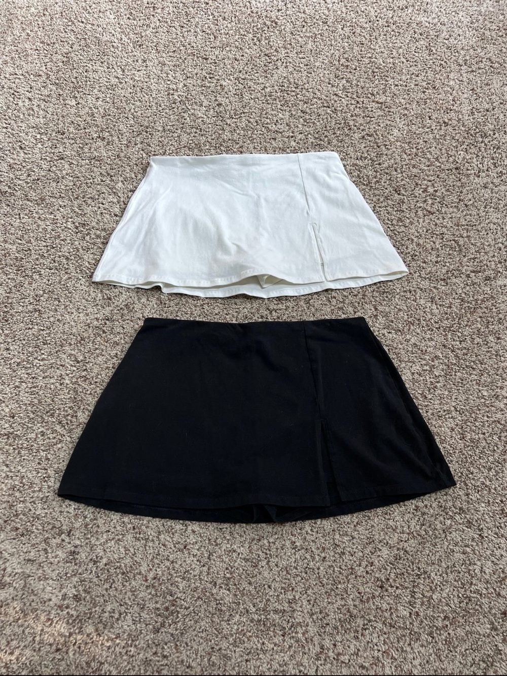 BP Black & White Mini Skort Bundle Size Medium – 2 Pack
